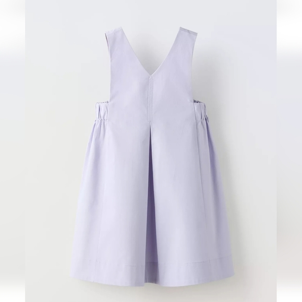 Lavender Sleeveless Kids Dress